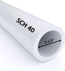 Ventral Schedule 40 Pvc Pipe 1/2 Inch (2.875 Od), White, Cut Lengths For Plumb New. Price: $18.95.