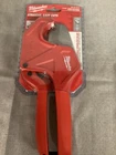 Milwaukee Ratcheting Pipe Cutters New. Price: $60.00.