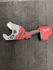Milwaukee M12 Cordless Pvc Pipe Shear Variable Speed 12V Lithium-ion Tool Only Used. Price: $125.00.