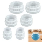 Kfarejgoae 12 Pieces Display Stands For Pyrex Round Bowls Risers White New. Price: $18.98.