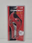Corebilt Pvc Pipe Cutter, 1.5 ,heavy-duty Aluminum Ratchet New. Price: $10.99.