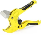 Bates- Pvc Pipe Cutter, Cuts Up To 1-5/8", Black & Yellow Ratcheting New. Price: $15.77.