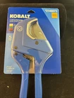 Kobalt 1-5/8" Od Ratchet Pipe Cutter Cpvc, Pp, Pe, Rubber Tubing New. Price: $12.65.