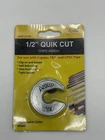 Apollo Quick Cit Pipe Cutter 1/2" Copper, Pex And Pvc. New In Package. Price: $17.60.
