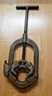 Reed Tools Usa H4 Hinged Pipe Cutter, 2.5-4 Capacity Heavy Steel Used. Price: $189.00.