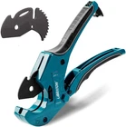 Pvc Cutter 1-5/8", Ratcheting Plastic Pipe With Replacement Blade New. Price: $47.99.