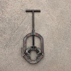 Reed H-6 Hinged 4-WHEEL Pipe Cutters Cast & Ductile 4" To 6" Capacity Used. Price: $199.99.