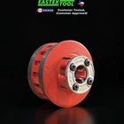 Ridgid 37385 12-R Head 3/8" Npt , Old Style With Installed Dies Used. Price: $63.96.