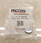 Ridgid 33225 Pipe Cutter Wheel - E2632 246 New. Price: $14.97.
