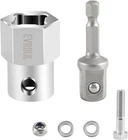 Evrbul Upgraded Stainless Steel Top Wind Trailer Jack Crank Handle Cordless Dril New. Price: $23.29.