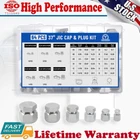 64 Pc Hydraulic Hose Tube And Pipe Fitting Kit 37 Degree Jic Cap Plug Assor New. Price: $57.99.