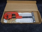 N.o.b. 32810 Ridgid Model 1-A Heavy Duty Red Pipe Cutter 1/8" To 1-1/4" (SH-25) New. Price: $149.99.