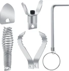 4PCS Drain Snake Drill Attachment, Cleaner Combination Cutter Head Set Fo New. Price: $29.87.