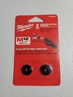 Milwaukee 48-38-0010 Copper Tubing Cutter Wheels For Use With 2471-20 & 2471-21 New. Price: $16.97.