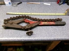 Wheeler Rex Cast Iron Pipe Chain Cutter Snapper Used. Price: $297.50.