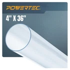 Powertec Clear Pvc Pipe 4 X 36 Long, 1PK Rigid Plastic Tubing, Round Tube Com... New. Price: $54.66.