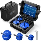 Daydoor 3PIECE Pvc Pipe Reamer Kit, 11/2", 2'', 3" Fitting Saver Set, Socket ... New. Price: $94.35.