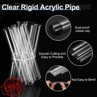 Uxcell Acrylic Pipe 26MM 30MM Od 6" Clear Rigid Round Tube Caps New. Price: $27.99.