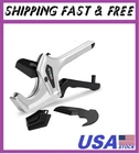 Airaj Ratchet Pipe Cutter Heavy Duty,cuts Up To 3 Inches,pvc With New. Price: $44.99.