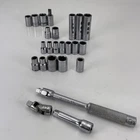 24 Pc Usa 1/4" Drive Lot Husky, Bonney, S-k, Proto,cornewll,indestro,new Britain Used. Price: $25.00.