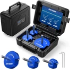 Daydoor 8-PIECE Pvc Pipe Reamer Kit With 3/4", 1", 1-1/4", 1-1/2", 3", New. Price: $114.90.
