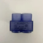 Burndy BIT-600 , AL9CU 2 Port Clear Insulated Tap Connector 4AWG Kcmil New. Price: $50.15.