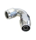 Aeroflow 880 Elite Series Full Cutter Swivel 120 Hose End -10AN, AF884-10 New. Price: $14.00.