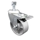 Semi Steel Swivel Ts Caster -4" WHEEL&12MM Stem W/total Lock Brk New. Price: $41.78.