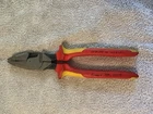 Knipex 09 08 240 Sba 1/2" High Leverage Lineman's Pliers New England HEAD-1KV Used. Price: $50.00.