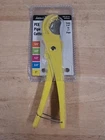 Apollo 69PTKC001 Pipe Cutter Reversible Blade Spring-loaded Handle 1/8"- 2" Od Open. Price: $11.50.