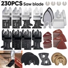 230PCS Multitool Saw Blade Cutter Set For Dewalt Fein Makita Milwaukee New. Price: $44.99.
