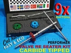 9X Daytona Valve Seat Cutter Set Carbide Motorcycle Harley David Kr Racer Boxed New. Price: $155.99.