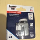 Superior Tool Mini Tubing Cutter 35030, 1/8 5/8 Tube New. Price: $7.49.
