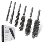 Columpro 6PCS 304 Stainless Steel Bore Brush Copper Pipe Cleaner, Twisted... New. Price: $18.98.