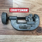 Vintage Craftsman Pipe Tubing Cutter With Rollers No 9-5533 Usa Seller. Price: $13.95.
