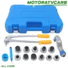 All-carb Tubing Expander Kit Tube Swaging Set W/ 3/8'' To 1-5/8'' Heads New. Price: $123.04.
