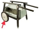 Ridgid 150A200A Rolling Stand Cart 1224 535 Pipe Threader Replacement Wheel Tire New. Price: $165.95.