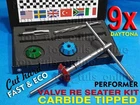 9X Daytona Valve Seat Cutter Set Carbide Motorcycle Harley David Kr Racer Boxed New. Price: $153.99.