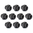1/2" Cast Iron Union, Home Tzh 10 Pack Industrial Malleable Female Pipe Fit New. Price: $30.30.