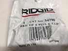 New Ridgid 34790 Pipe Cutter Pin And Clip Set Of. Price: $14.00.