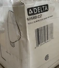 Delta 50560-CZ Hand Shower Wall Supply Elbow Champagne Bronze Open. Price: $59.99.
