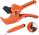 Horusdy 2-1/2" Ratchet Pipe Cutter For Pex,pvc,ppr And Plastic Hoses, SK5 New. Price: $26.99.
