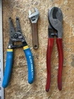 Klein 11055 Wire Stripper Cable Cutter Adjustable Wrench Tool Lot Usa Electrici Used. Price: $22.99.