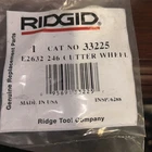 Count Ridgid Cutter Wheels 33225 New. Price: $12.75.