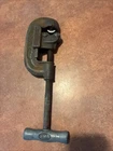 Vintage Ridgid No. & 2 1/8" To 1/4" Inch Pipe Cutter Rigid Used. Price: $29.99.