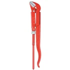 Knipex 83 20 015 17 In 3/8 Cap. Alloy Steel Swedish Pipe Wrench New. Price: $85.79.