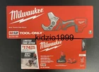 Milwaukee M12 Cordless Pvc Pipe Shear 2470-20 + Battery And Charger New. Price: $249.99.