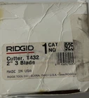 Ridgid T432 Pipe Cutter 3-BLADE For In Size, Mpn 925 New. Price: $55.00.