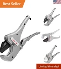 30088 RC-2375 Aluminum 2" Ratchet Action Pipe And Tubing Cutter For Plastic A... New. Price: $129.47.