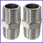 Beduan To Npt Hex Nipple Stainless Steel Pipe Fitting New. Price: $21.67.